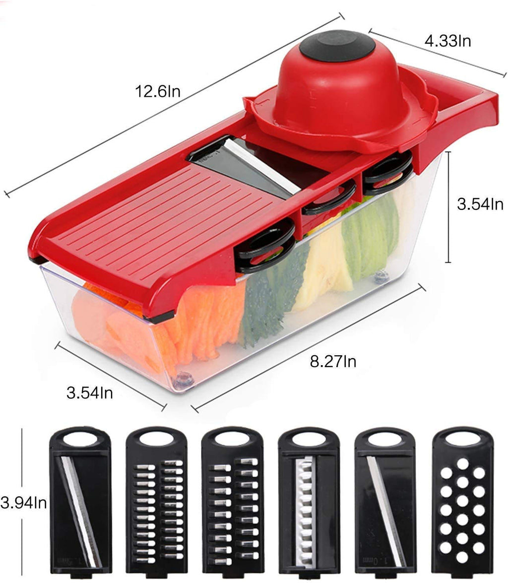 CONJUNTO 10 PIEZAS CORTADOR COCINA